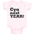 Baby Clothes Cya Next Year! Baby Bodysuits Boy & Girl Newborn Clothes Cotton