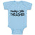 Baby Clothes Daddy's Little Thrasher Baby Bodysuits Boy & Girl Cotton