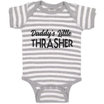 Baby Clothes Daddy's Little Thrasher Baby Bodysuits Boy & Girl Cotton