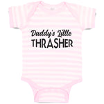 Baby Clothes Daddy's Little Thrasher Baby Bodysuits Boy & Girl Cotton