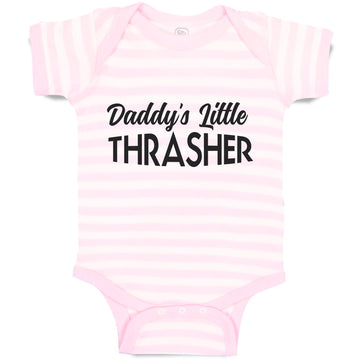 Baby Clothes Daddy's Little Thrasher Baby Bodysuits Boy & Girl Cotton