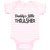 Baby Clothes Daddy's Little Thrasher Baby Bodysuits Boy & Girl Cotton