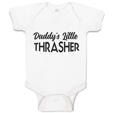 Baby Clothes Daddy's Little Thrasher Baby Bodysuits Boy & Girl Cotton