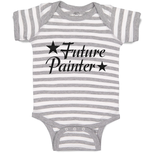 Baby Clothes Future Painter Star Baby Bodysuits Boy & Girl Cotton