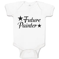 Baby Clothes Future Painter Star Baby Bodysuits Boy & Girl Cotton