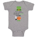 Baby Clothes Don'T Wake Me up Until The Fightin' Irish Game Hat and Bow Cotton