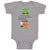 Baby Clothes Don'T Wake Me up Until The Fightin' Irish Game Hat and Bow Cotton