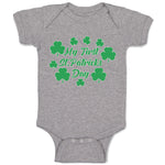 My First St.Patrick's Day with Irish Shamrock Leaves