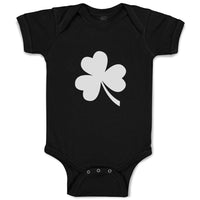 Baby Clothes Irish Shamrock Silhouette Leaf Baby Bodysuits Boy & Girl Cotton