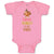 Baby Clothes Cutest Turkey at The Table Bird with Open Wings Closed Eyes and Hat