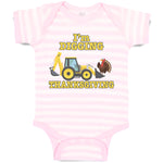Baby Clothes I'M Digging Thanksgiving Bird Wings Working Vehicle Jcb Cotton