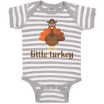 Baby Clothes Little Turkey Bird with Hat Baby Bodysuits Boy & Girl Cotton