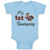 Baby Clothes My 1St Thanksgiving Bird Baby Bodysuits Boy & Girl Cotton