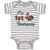 Baby Clothes My 1St Thanksgiving Bird Baby Bodysuits Boy & Girl Cotton