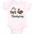 Baby Clothes My 1St Thanksgiving Bird Baby Bodysuits Boy & Girl Cotton