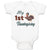 Baby Clothes My 1St Thanksgiving Bird Baby Bodysuits Boy & Girl Cotton