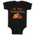 Baby Clothes My First Thanksgiving Bird Baby Bodysuits Boy & Girl Cotton