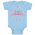 Baby Clothes Daddy's Valentine with Wreath Hearts Design Baby Bodysuits Cotton