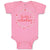 Baby Clothes Daddy's Valentine with Wreath Hearts Design Baby Bodysuits Cotton