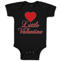 Baby Clothes Little Valentine with Heart Symbol Baby Bodysuits Boy & Girl Cotton