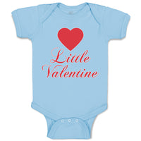 Baby Clothes Little Valentine with Heart Symbol Baby Bodysuits Boy & Girl Cotton