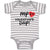 Baby Clothes My 1St Valentine's Day with Heart Symbol Baby Bodysuits Cotton