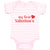 Baby Clothes My First Valentine's with Heart Symbol Baby Bodysuits Cotton