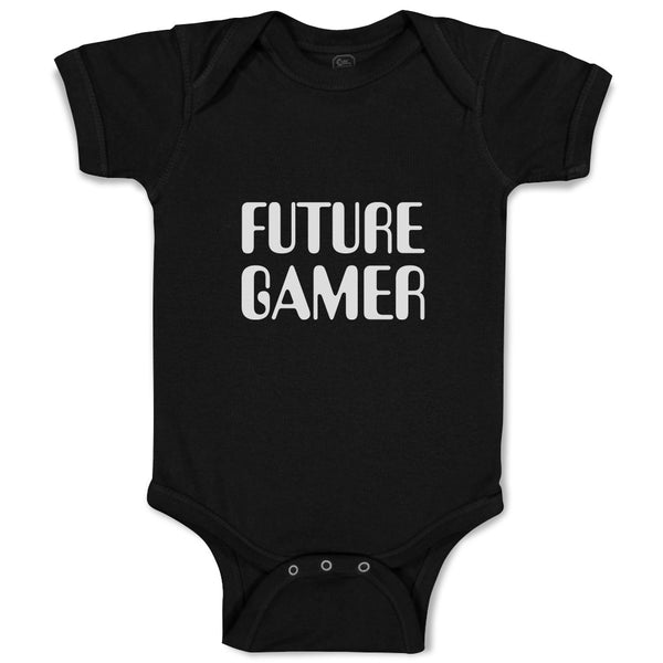 Baby Clothes Future Gamer Baby Bodysuits Boy & Girl Newborn Clothes Cotton