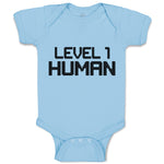 Baby Clothes Level 1 Human Baby Bodysuits Boy & Girl Newborn Clothes Cotton