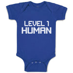 Baby Clothes Level 1 Human Baby Bodysuits Boy & Girl Newborn Clothes Cotton