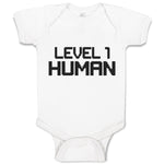 Baby Clothes Level 1 Human Baby Bodysuits Boy & Girl Newborn Clothes Cotton