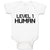 Baby Clothes Level 1 Human Baby Bodysuits Boy & Girl Newborn Clothes Cotton