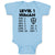 Baby Clothes Level 1 Human Baby Bodysuits Boy & Girl Newborn Clothes Cotton