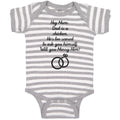 Baby Clothes Hey Mom Dad Chicken. He's Scared Ask Himself. Marry Him Cotton