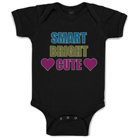 Baby Clothes Smart Bright Cute with Heart Symbol Baby Bodysuits Cotton
