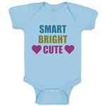 Smart Bright Cute with Heart Symbol