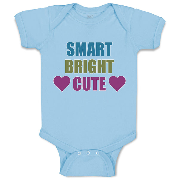 Smart Bright Cute with Heart Symbol