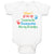 Baby Clothes When I Grow up I Wanna Be Awesome like My Grandpa with Handprint