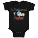 Baby Clothes Don'T Make Me Call Peepaw! Baby Sleeping with Niple and Mobile