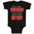 Baby Clothes I'M Not Stubborn It's Just Better My Way Baby Bodysuits Cotton