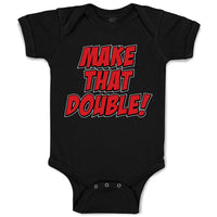 Baby Clothes Make That Double! Baby Bodysuits Boy & Girl Newborn Clothes Cotton