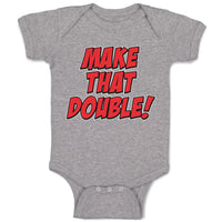 Baby Clothes Make That Double! Baby Bodysuits Boy & Girl Newborn Clothes Cotton