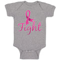 Baby Clothes Fight Breast Cancer Ribbon Baby Bodysuits Boy & Girl Cotton