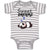 Baby Clothes Sweets Dreams Toy Panda Sleeping with Hands up Baby Bodysuits