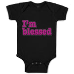 Baby Clothes I'M Blessed Baby Bodysuits Boy & Girl Newborn Clothes Cotton