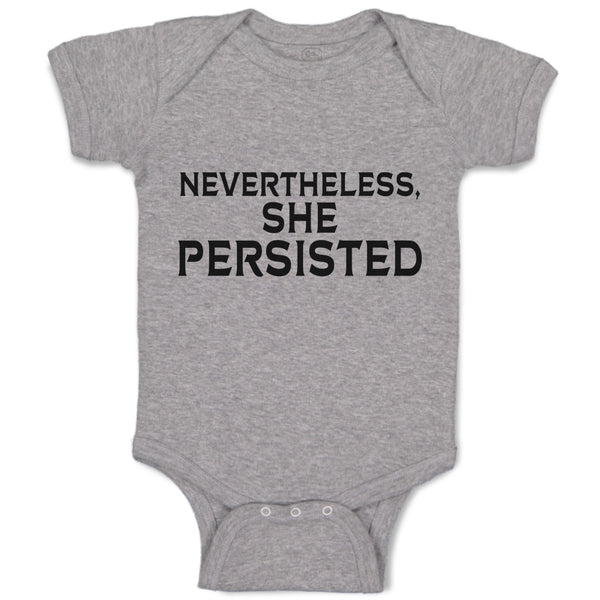 Nevertheless She Persisted