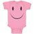 Baby Clothes Smile Face Baby Bodysuits Boy & Girl Newborn Clothes Cotton