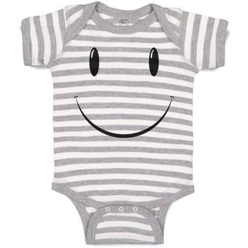 Baby Clothes Smile Face Baby Bodysuits Boy & Girl Newborn Clothes Cotton