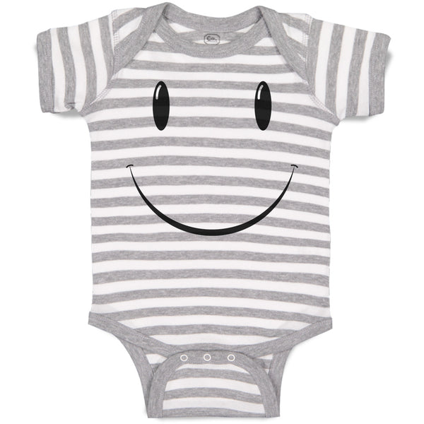 Baby Clothes Smile Face Baby Bodysuits Boy & Girl Newborn Clothes Cotton