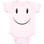 Baby Clothes Smile Face Baby Bodysuits Boy & Girl Newborn Clothes Cotton